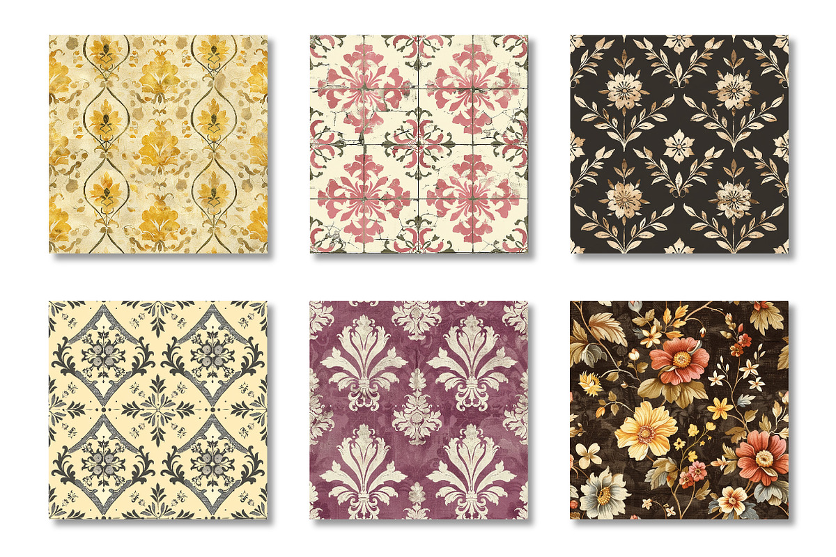 Boho Mediterranean Seamless Pattern, a Pattern Graphic by Canvas Craft (Photo 2 of 9)