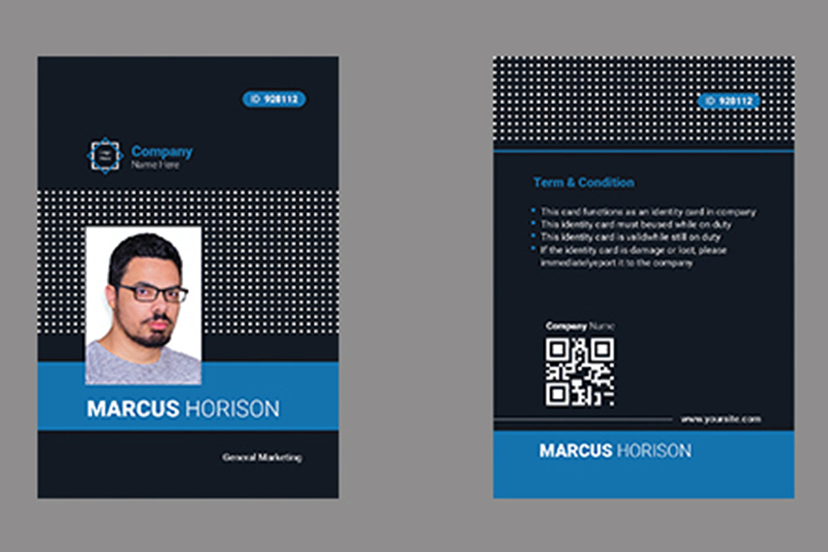 Id Card Template, a Business Card Template by TemplArt (Photo 4 of 4)