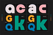 TRT Groza Strong Geometric, a Sans Serif Font by truetype (Thumbnail 4 of 15)