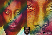 Oil Poster Art Photoshop Action preview 2