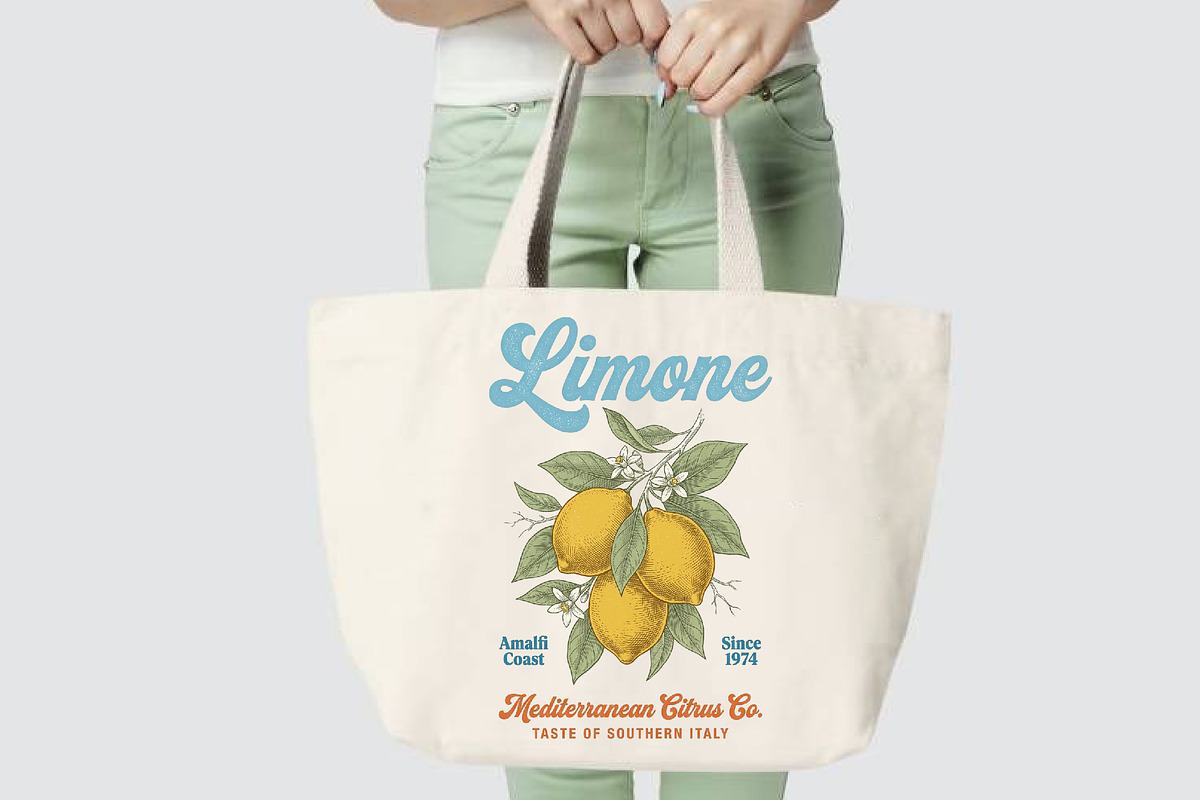 Retro Summer Lemon Fruit PNG, a Seasonal Illustration by Canvas Craft (Photo 4 of 7)