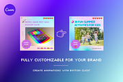 Instagram Template Canva Post Game, a Social Media Template by Keikoya (Thumbnail 3 of 11)