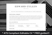Minimalist ATS system optimised cv, a Resume Template by The Career Lab (Thumbnail 1 of 11)