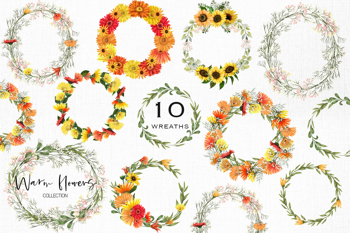 Warm flowers, an Illustration by Skliarova (Photo 10 of 12)