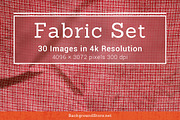 Fabric Textures Backgrounds Set, a Texture Graphic by Backgrounds Store (Thumbnail 1 of 4)