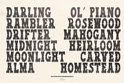Old Piano | Hand Crafted Font, a Handwritten Font by Madeline ODonoghue Design (Thumbnail 2 of 10)