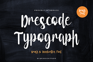 Drescode Typograph Font