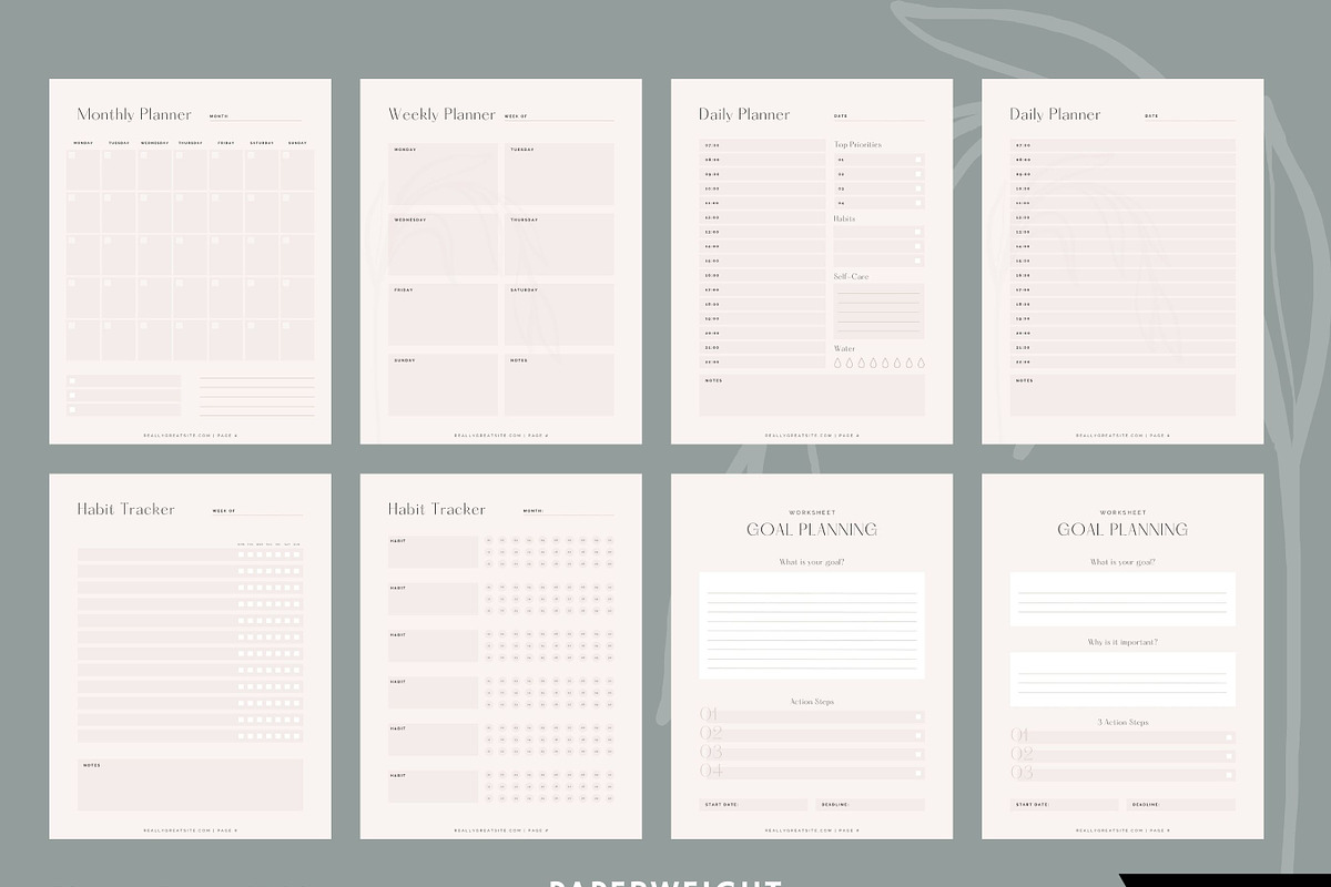Neutral Workbook Template for Canva, a Magazine Template by Paperweight Memories (Photo 3 of 9)