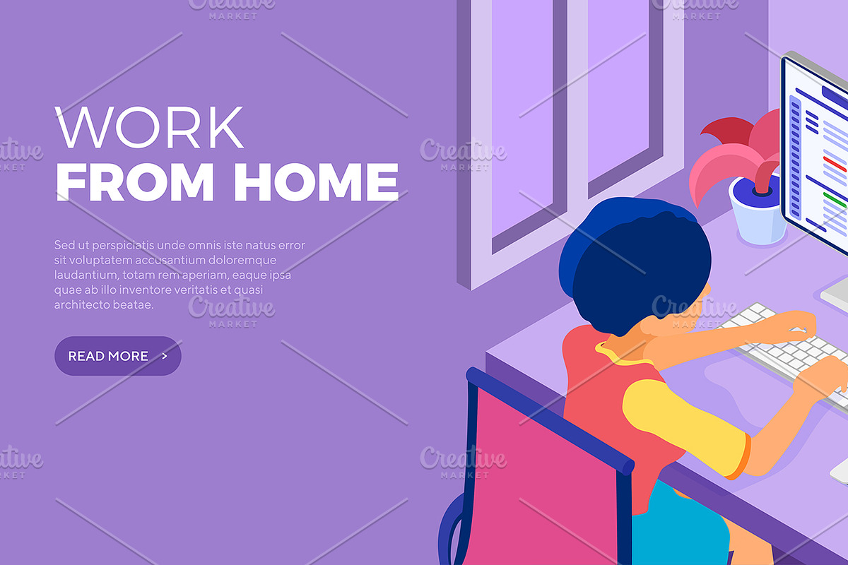 Online distance education technology, an Education Illustration by TAlex (Photo 6 of 6)