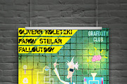 Experimentalist Psychedelic Lab, a Flyer Template by VectorBurn (Thumbnail 5 of 5)