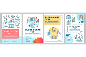 Blood Sugar Test Brochure Template