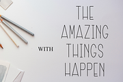 Saturday Wildflower, a Sans Serif Font by FreshTypeINK (Thumbnail 5 of 7)