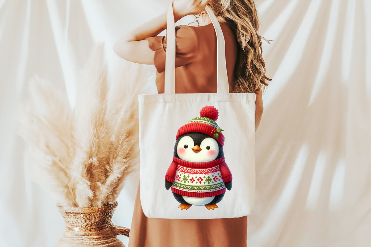 Cute Christmas Clipart Bundle, an Illustration by Pixels.Craft (Photo 4 of 7)