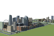 Realistic Lowpoly Simple City VR/AR, an Environmental 3D Model by NOMODOL (Thumbnail 37 of 59)