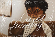 Lilac Cursive, a Handwritten Font by Lilithcollageart (Thumbnail 4 of 9)
