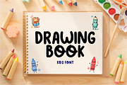 Cartoon Doodles - Playful Kids Font, a Handwritten Font by KiddoGlyphs Studio (Thumbnail 3 of 4)