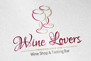 Wine Lovers, a Branding & Logo Template by GFXTemplate (Thumbnail 3 of 4)