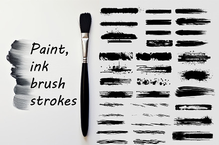 Dynamic Brush Strokes Collectio, a Brush Add-On by ZinetroN