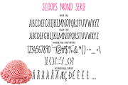 Scoops Font, a Sans Serif Font by theinkaffair (Thumbnail 9 of 9)