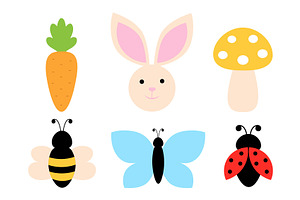 Spring Clipart. Spring Sublimation