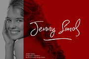 Jenny Simol, a Script Font by Incools (Thumbnail 1 of 14)