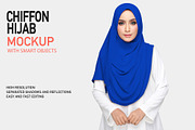 CHIFFON HIJAB MOCKUP SET, a Mockup by Moonlight Creative (Thumbnail 6 of 6)
