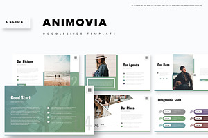 Animovia - Google Slide Template