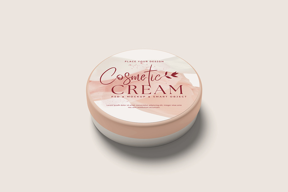 Cosmetic Cream Mockup, a Product Mockup by bimockup (Photo 3 of 6)