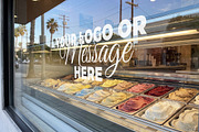 Ice Cream Store Mockups Collection, an Advertising Mockup by Luuqas Design (Thumbnail 5 of 6)