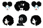 Black Queen Silhouette Clipart, an Illustration by Illustrator Space (Thumbnail 8 of 9)
