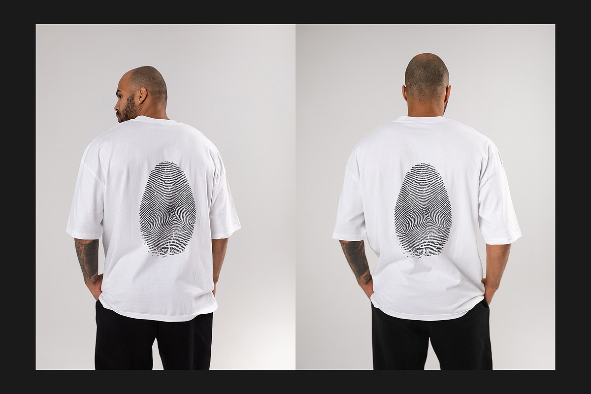 T-Shirt Mock-Up Set, a Shirt Mockup by Freeman Studio (Photo 8 of 20)