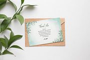 Floral Funeral Thank You Card, a Card Template by Template Shop (Thumbnail 3 of 4)
