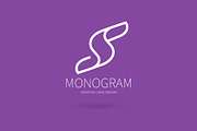 S monogram logo, a Branding & Logo Template by Logocreative (Thumbnail 2 of 3)