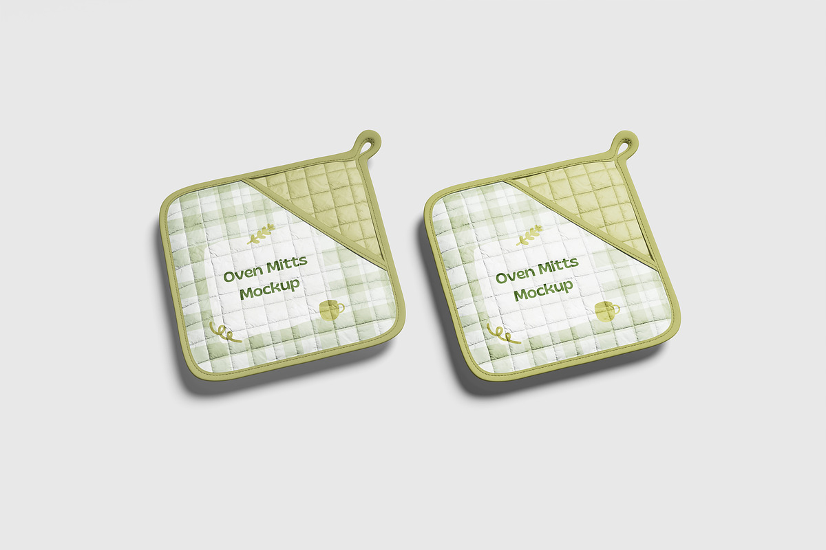 Oven Mitts Mockup, a Product Mockup by Hazzpro_Std (Photo 3 of 5)