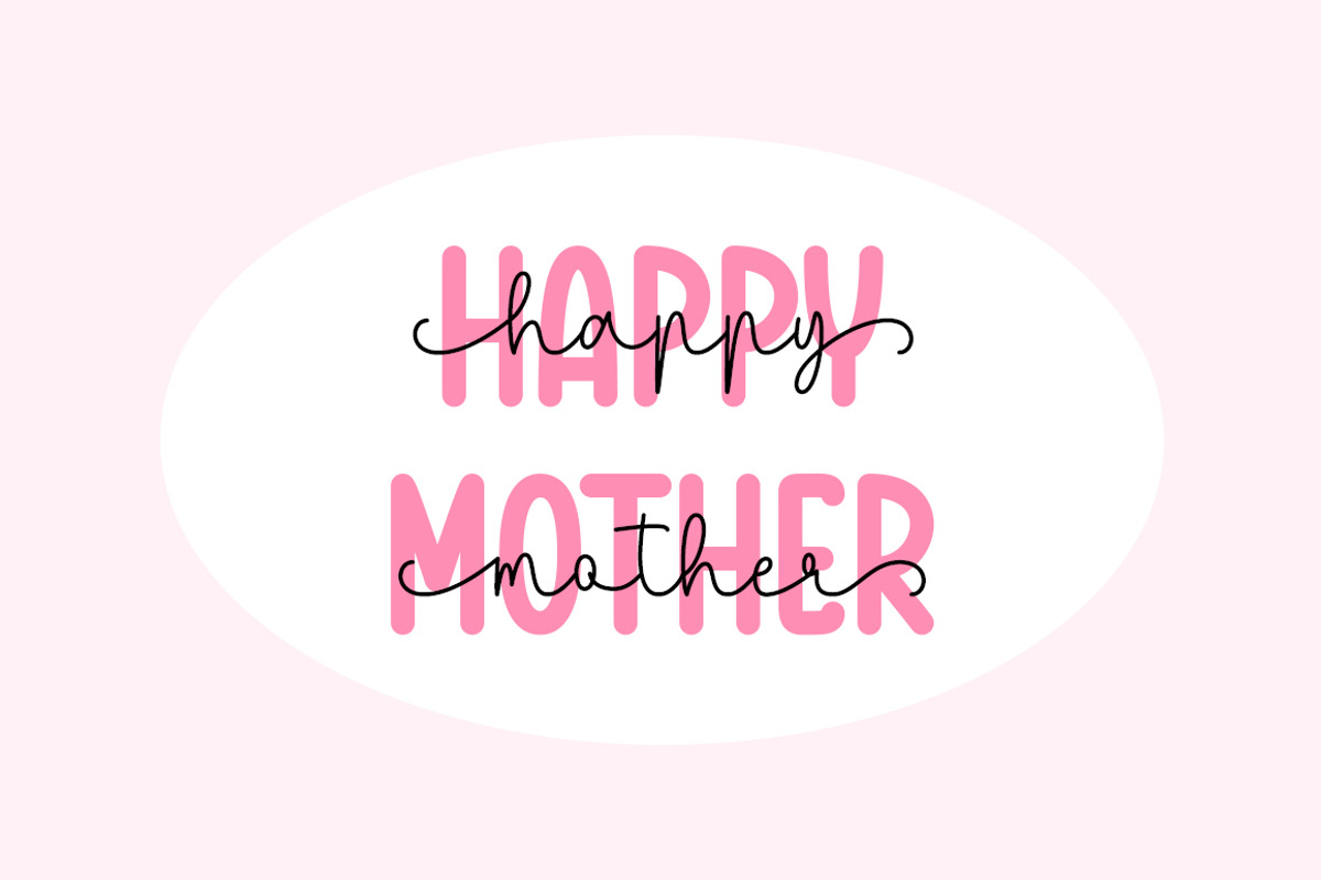 Love You Mama, a Script Font by DN Creative (Photo 2 of 8)