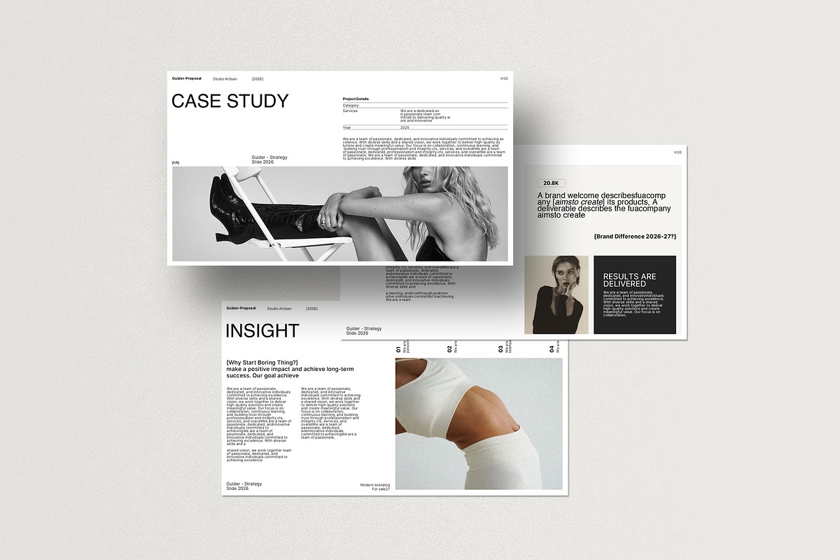 Guider Brand Strategy Presentation, a Presentation Template by Studio Artisan (Photo 8 of 8)