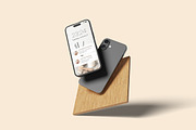 Smartphone Mockup, a Mockup by ianmikraz (Thumbnail 4 of 5)