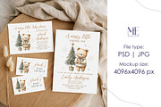 Boho Invitation Suite Card Mockup, a Mockup by Mie Mockup Studio (Thumbnail 6 of 7)