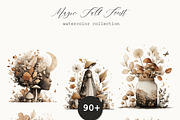 Watercolor Forest Animals, an Animal Illustration by Anna Sokol (Thumbnail 5 of 10)