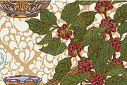 Coffee Ritual Seamless Vector Patter, a Pattern Graphic by NayaChu (Thumbnail 6 of 8)