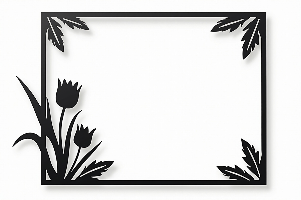 Lotus Floral Frame Bundle Set, an Illustration by BIPLOB EXPERT (Photo 8 of 9)