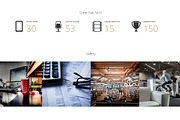 Intellect Responsive One Page Theme, a Landing Page Template by IceTemplates (Thumbnail 3 of 3)
