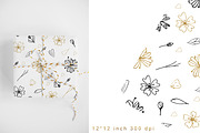 Sakura Floral Doodle Set, a Graphic by kh_cat (Thumbnail 5 of 6)