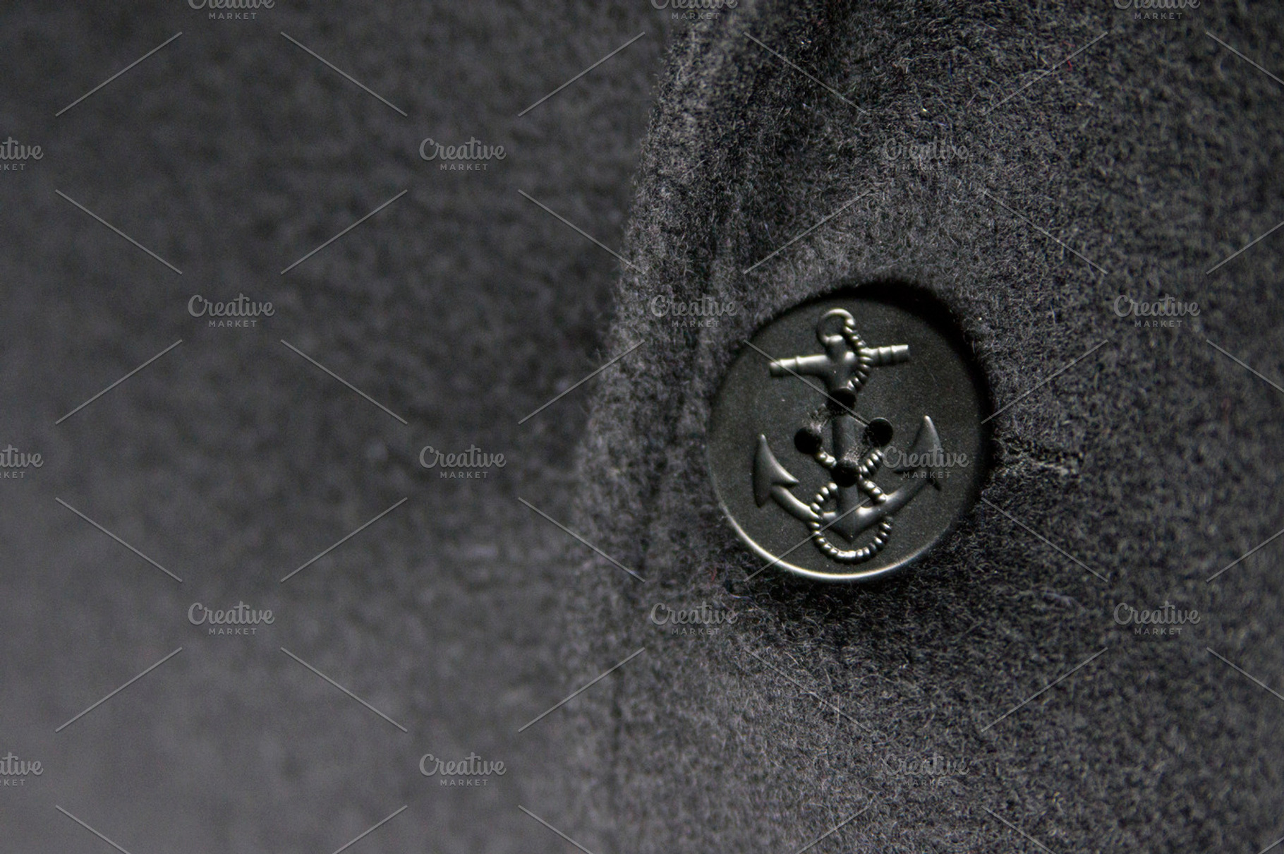 Anchor Coat Button, a Beauty & Fashion Photo by JackieDaily