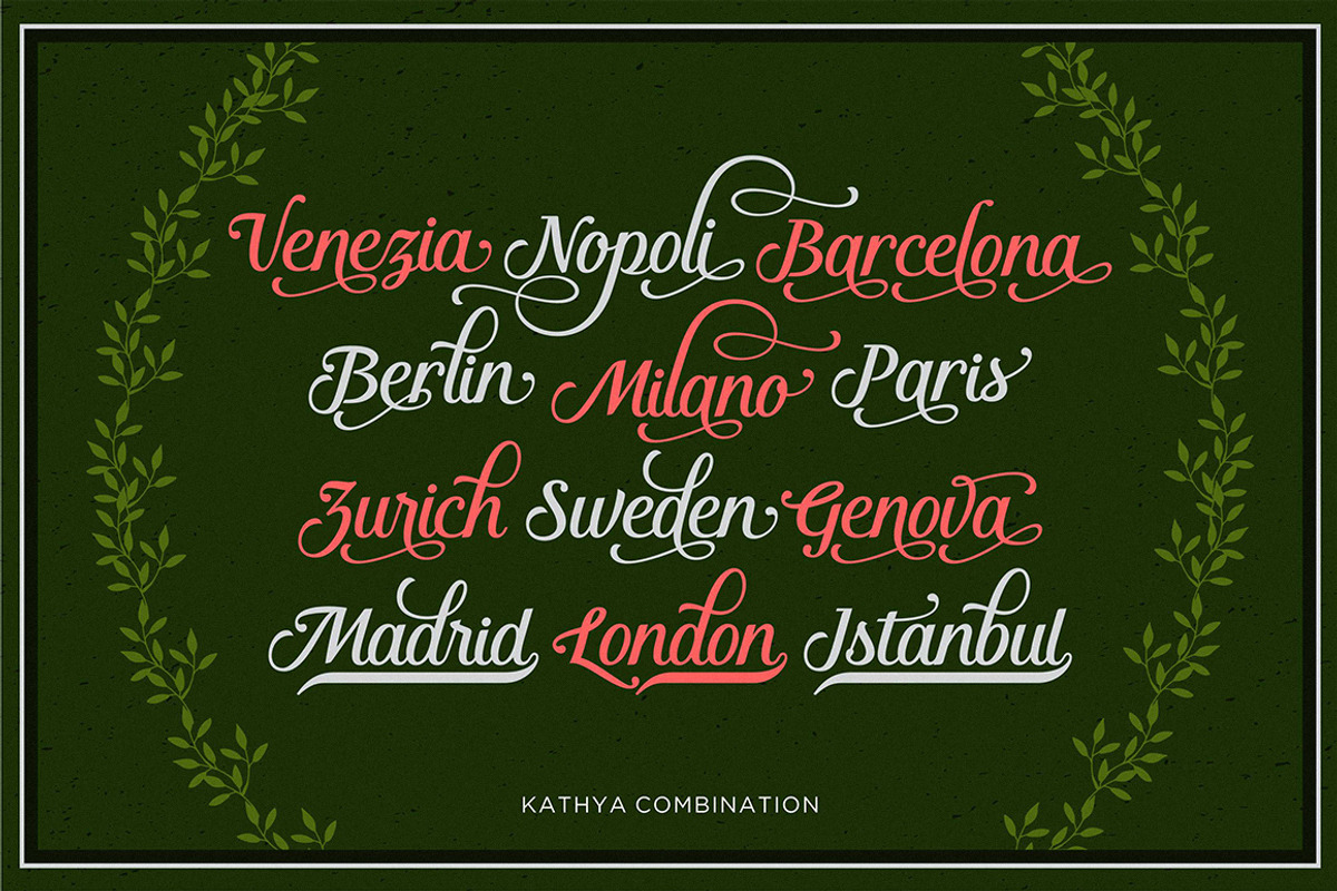 Font Collection | 33 Fonts, a Script Font by Seniors (Photo 11 of 66)
