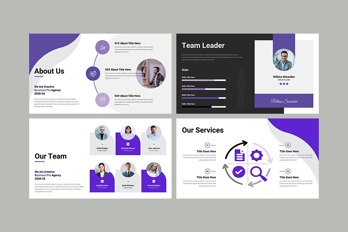 Business Plan PowerPoint Template, a Presentation Template by Pixelpick (Photo 3 of 5)
