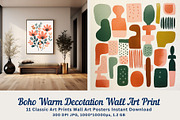 11 boho warm decoration art print, a Decorative Illustration by ARTOZEN DIGITAL (Thumbnail 1 of 9)
