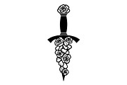 Ornamental Dagger Silhouette Bundle, an Object Illustration by Gaye Art (Thumbnail 30 of 31)