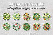 Tropical Design Backgrounds Bundle, an Illustration by Anna Studio (Thumbnail 9 of 10)