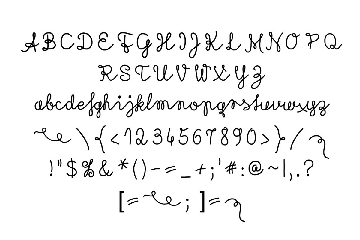 Rubican Font preview 3